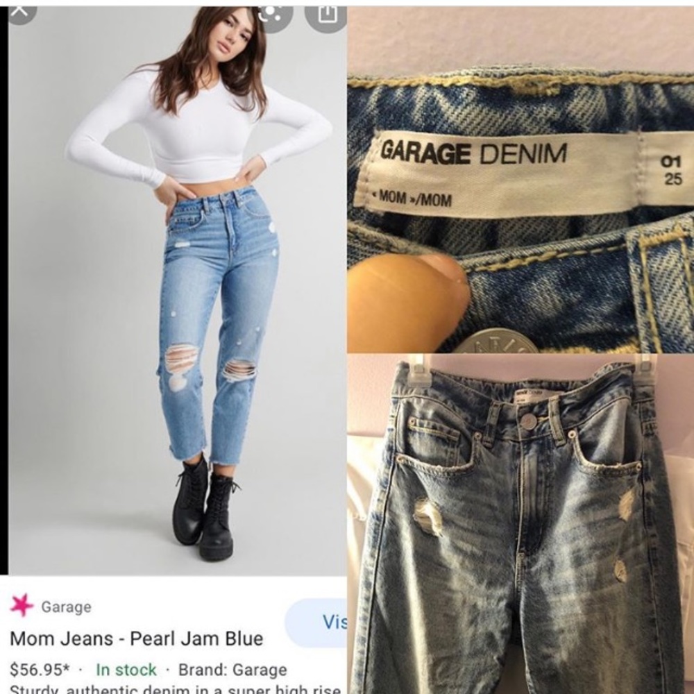 Garage mom jeans
